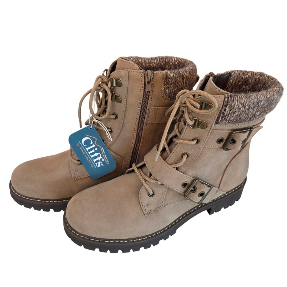 Women's NWT Cliffs by White Mountain Boots, Size 10